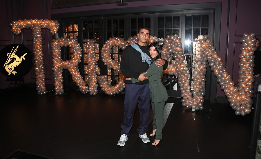 Kourtney Kardashian, Younes Bendjima, Tristan Thompson, Birthday